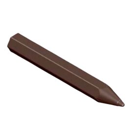 Schokoladenform|Doppelform  • Bleistift | 10 Mulden | Muldenmaß 117 x 15 x H 6,5 mm  L 275 mm  B 135 mm Produktbild