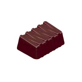 Schokoladenform | 24 Mulden | Muldenmaß 4 x 24 x H 12 mm  L 275 mm  B 135 mm Produktbild