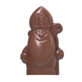 Schokoladenform  • Nikolaus|Bischof | 4 Mulden | Muldenmaß 100 x 59 x H 21 mm  L 275 mm  B 135 mm Produktbild