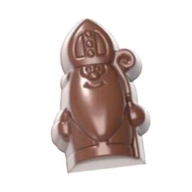 Schokoladenform  • Nikolaus|Bischof | 21 Mulden | Muldenmaß 40 x 25 x H 18 mm  L 275 mm  B 135 mm Produktbild
