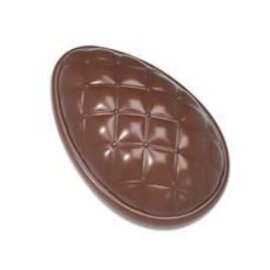 Schokoladenform  • Osterei | 6 Mulden | Muldenmaß 86,5 x 56,5 x H 25,5 mm  L 275 mm  B 135 mm Produktbild