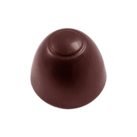 Schokoladenform  • Halbkugel | 32 Mulden | Muldenmaß Ø 26 x 20 mm  L 275 mm  B 135 mm Produktbild