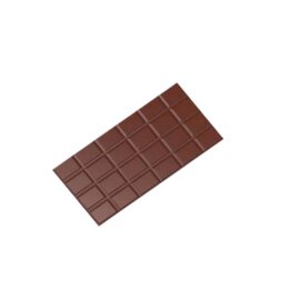 Schokoladenform  • Halbkugel | 3 Mulden | Muldenmaß 156 x 77 x 4 mm  L 275 mm  B 175 mm Produktbild