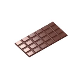 Schokoladenform  • Rechteck | 3 Mulden | Muldenmaß 156 x 77 x 5 mm  L 275 mm  B 175 mm Produktbild