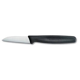 Gemüsemesser glatter Schliff | schwarz | Klingenlänge 6 cm Produktbild