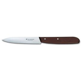 Gemüsemesser mittelspitz glatter Schliff  | genietet | braun | Klingenlänge 10 cm Produktbild