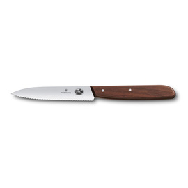 Gemüsemesser WOOD | Klingenlänge 10 cm | Wellenschliff Produktbild