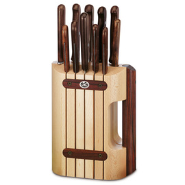 Messerblock WOOD bestückt 12-teilig Produktbild
