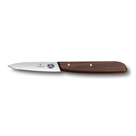 Gemüsemesser WOOD | Klingenlänge 8 cm | glatter Schliff Produktbild