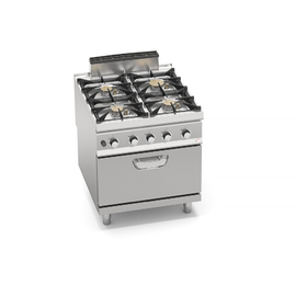 Gasherd SG9F4PSP+FG | 4 Kochstellen | Gas Backofen Produktbild