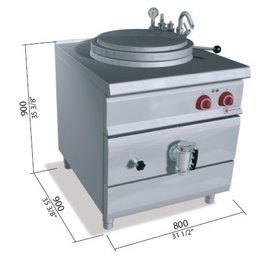 Elektro-Kochkessel SE9P15I S 900  • 150 ltr  • 400 Volt  • automatische Doppelwandbefüllung Produktbild