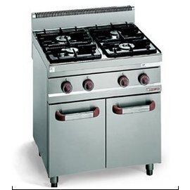 Gasherd G7F4M 21 kW | geschlossener Schrankbereich | 2 Türen Produktbild