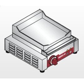 Elektro Griddleplatte SNACK CLASSIC PST/L • Oberfläche Gusseisen • glatt | 230 Volt 1 kW Produktbild