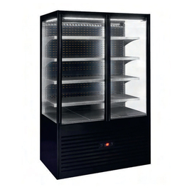 Selbstbedienungs-Kühlvitrine SSC 1200 schwarz passend für 3 x GN 1/1 Produktbild