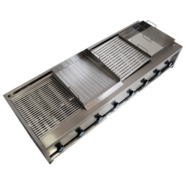 Gastrobräter Gas RGS 145 | 7 Brenner Produktbild 1 S