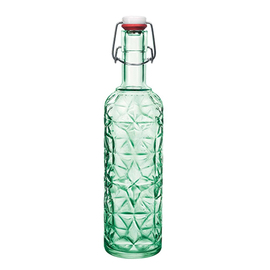 Bügelflasche 402 ml ORIENTE Cool Green Glas Ø 92 mm H 92 mm Produktbild