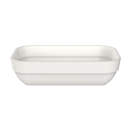 Stapelschale rechteckig CAREWARE WHITE Hartglas 140 mm x 90 mm H 36 mm Produktbild