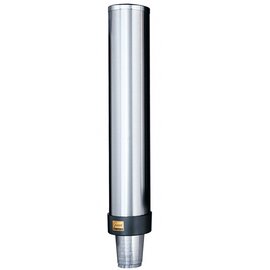 C3400P Becher-Spender-Röhre Edelstahl:  597 mm, max. Becher-Ø 70 - 98 mm, 350 - 710 ml Produktbild