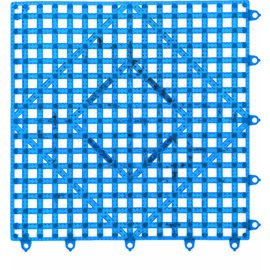 Barmatte, Abtropfmatte, 305 x 305  mm,, blau Produktbild