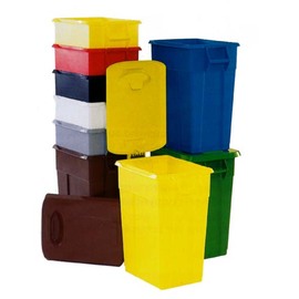 WSB 5004 Wertstoffbehälter, Polypropylen, 50 L , 305 x 445 x H 515 mm, gelb Produktbild