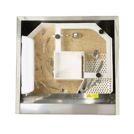 Bestecktrockner SH-7000 Edelstahl UV-Licht | Besteckteile/h ca. 7000 Teile/h | 230 Volt 850 Watt Produktbild 3 S
