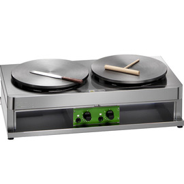 Crêpes-Gerät CR400G2-F mit 2 Backplatten Gas 7200 Watt Produktbild