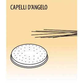 MPF 1,5-Capelli D'Angelo Matritze Capelli D´Angelo, Ø 1 mm, aus Messing für Nudelmaschine MPF 1,5 Produktbild