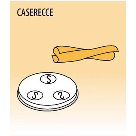 MPF 2,5/4-Caserecce Matritze Caserecce, 9x5 mm, aus Messing-Kupferlegierung für Nudelmaschine MPF 2,5 oder MPF 4 Produktbild