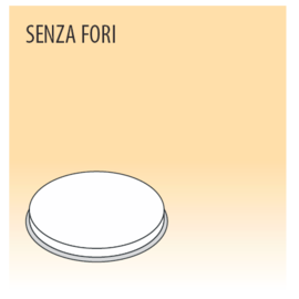 MPF 1,5-Senza Fori Matritze für Nudelform SENZA FORI - Einsatz für Nudelmaschine MPF aus Messing-Kupferlegierung Produktbild 0 L