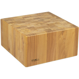 Hackblock Akazie | 400 x 400 mm H 900 mm | Brettstärke 250 mm Produktbild 1 S