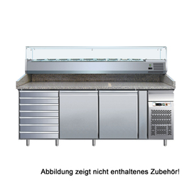 Pizzakühltisch PZ2610TN | 2 Volltüren | 7 Schubladen Produktbild