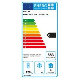 Kühl-Saladette S901-2D 230 Watt 240 ltr  | Volltür  | 2 Schubladen Produktbild 1 S