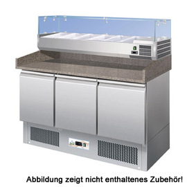 Pizzakühltisch S903PZ | 368 ltr | 3 Volltüren Produktbild