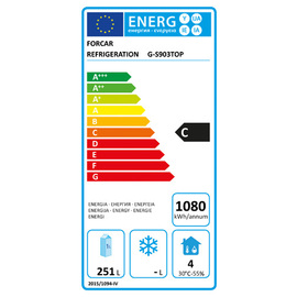 Kühlsaladette S903TOP | 368 ltr | 3 Volltüren Produktbild 1 L