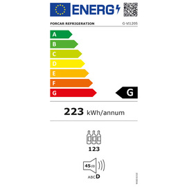 Weinklimaschrank G-VI120S | 270 ltr | +5°C bis +18°C Produktbild 1 L