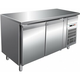 Kühltisch GN 1/1 GN2100TN 350 Watt 282 ltr | 2 Volltüren | 1 Schublade Produktbild