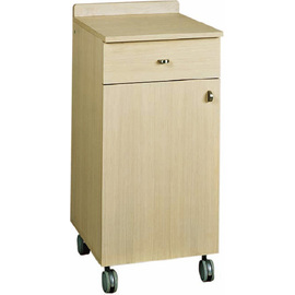 Serviceschrank eichefarben 450 mm  x 480 mm  H 950 mm mit 1 Schublade mit Flügeltür Produktbild