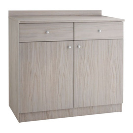 Serviceschrank fahrbar grau | 900 mm x 480 mm H 950 mm Produktbild