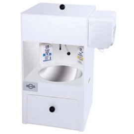 Handwaschbecken KS-35-TW | Bedienung per Handrücken Produktbild