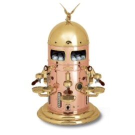 Espressomaschine 3 VERTICALE , Modell Belle Epoque", 3 Brühgruppe,  Kupfer/Messing & Bakelite, vollautomatisch Produktbild