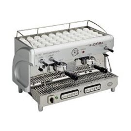 Espressomaschine 2 MAXI , Modell Modern, 2 Brühgruppen,  Perlsilber, vollautomatisch Produktbild