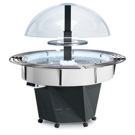 Panorama-Kaltbuffet ISOLA EVO arcobaleno mit Tablettrutsche Produktbild