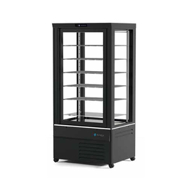 Panorama-Tiefkühlvitrine MITHRA L-BT schwarz | 570 ltr Produktbild
