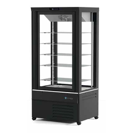 Panoramavitrine MITHRA L-BTV schwarz | 550 ltr | +5°C bis -21°C Produktbild