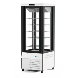 Panoramavitrine MITHRA M-BTV weiß | 400 ltr | +5°C bis -21°C Produktbild