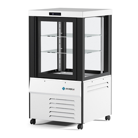 Panorama-Kühlvitrine MITHRA S weiß 690 mm x 710 mm H 1280 mm Produktbild