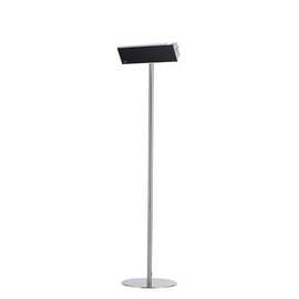 Standfuß RELAX GLASS STAND Edelstahl H 2100 mm | passend für Heizstrahler RELAX GLASS Produktbild 2 S