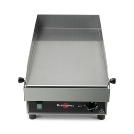 Griddleplatte Elektro Edelstahl Grillfläche Maße 340 x 640 mm | 1 Heizzone 3,6 kW Produktbild