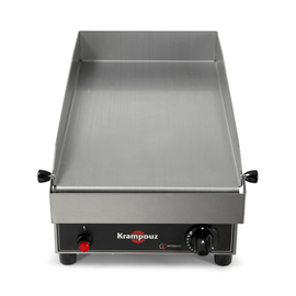 Griddleplatte Gas Edelstahl Grillfläche Maße 340 x 640 mm | 1 Heizzone 4,5 kW Produktbild