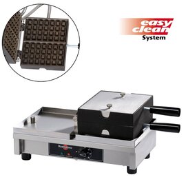 Waffeleisen  | Waffelgröße 191 x 110 x H 24 mm (2x)  | 1800 Watt 230 Volt Produktbild